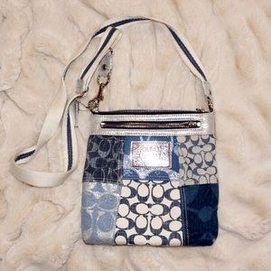 Coach Denim Poppy Crossbody Bag
